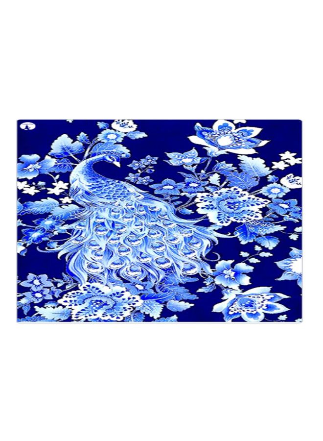 BP Printed Anti-Slip Gaming Mouse Pad Blue/White - Image 1