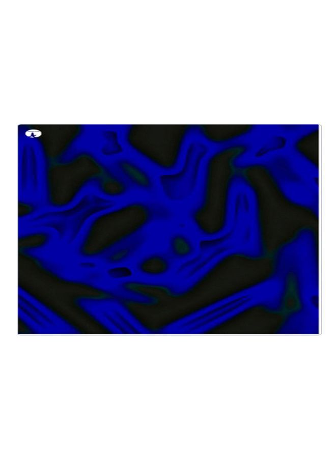 BP Printed Anti-Slip Gaming Mouse Pad Black/Blue - Image 1