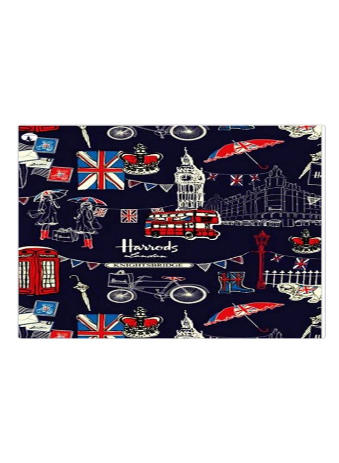BP Printed Anti-Slip Gaming Mouse Pad Blue/Red/White - Image 1