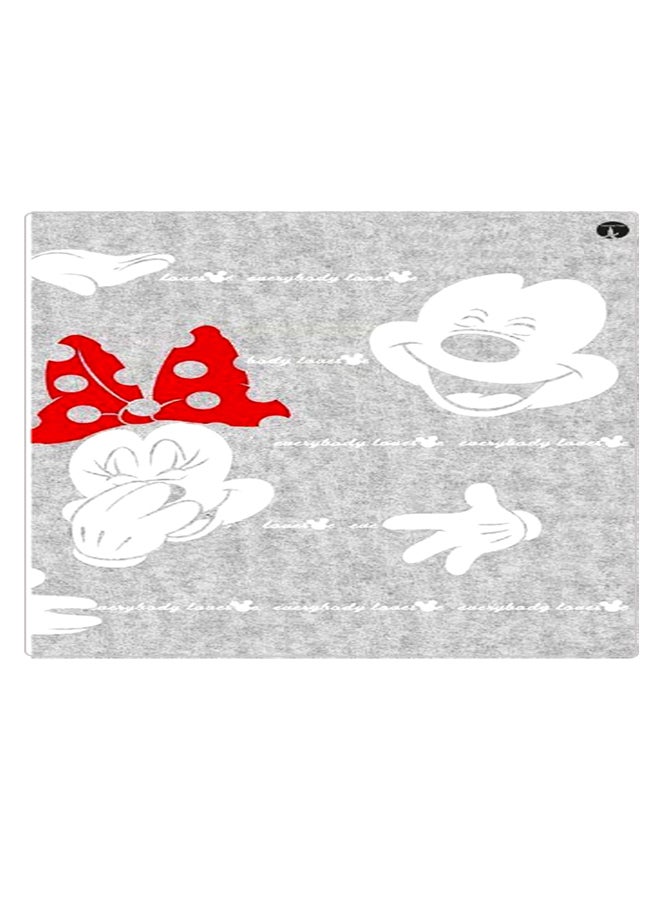 BP Printed Anti-Slip Gaming Mouse Pad Grey/Red/White - Image 1