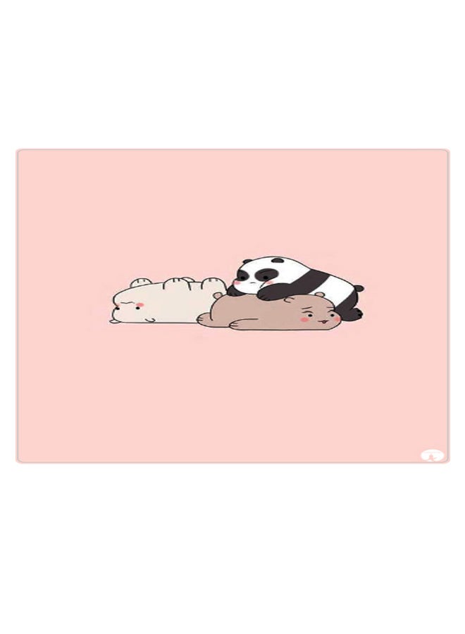 BP Printed Anti-Slip Gaming Mouse Pad Multicolour - Image 1