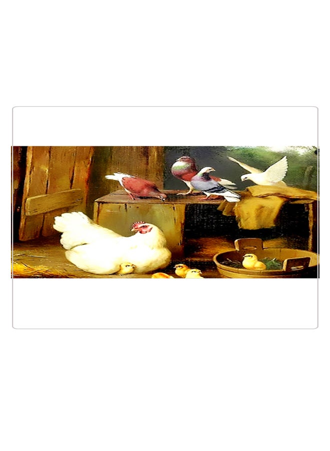 BP Printed Anti-Slip Gaming Mouse Pad Multicolour - Image 1