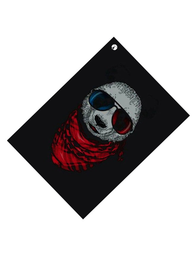 BP Printed Anti-Slip Gaming Mouse Pad Black/Grey/Red - Image 2