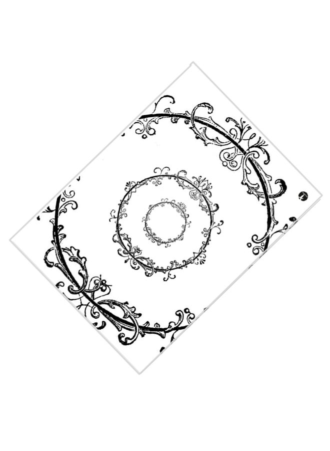 BP Printed Anti-Slip Gaming Mouse Pad Black/White - Image 2