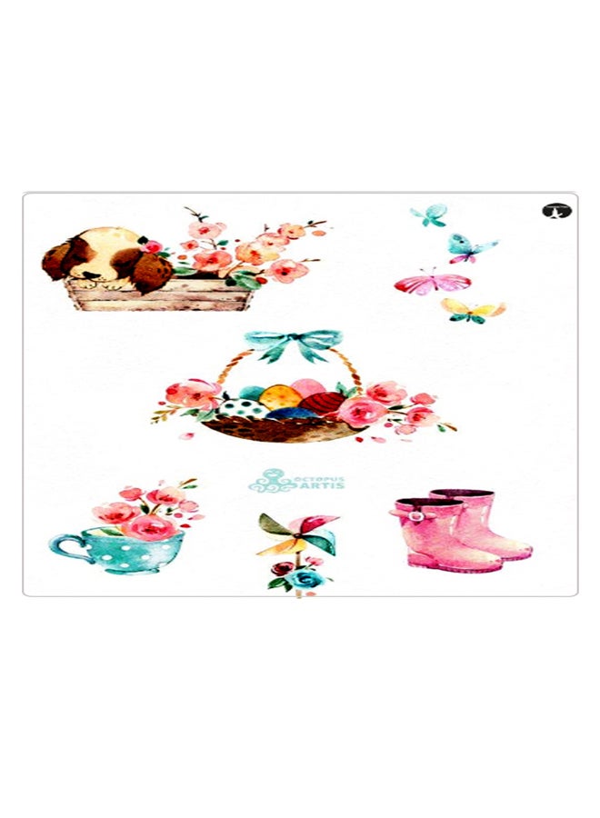 BP Printed Anti-Slip Gaming Mouse Pad Multicolour - Image 1