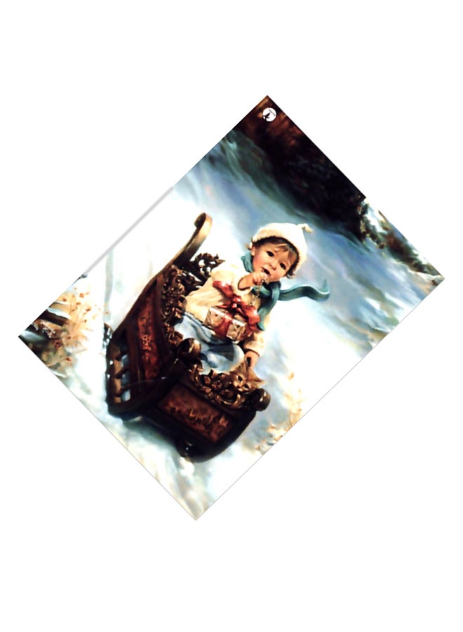 BP Printed Anti-Slip Gaming Mouse Pad White/Brown/Beige - Image 2