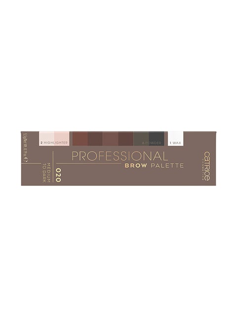 Professional Brow Palette 020 Medium To Dark
