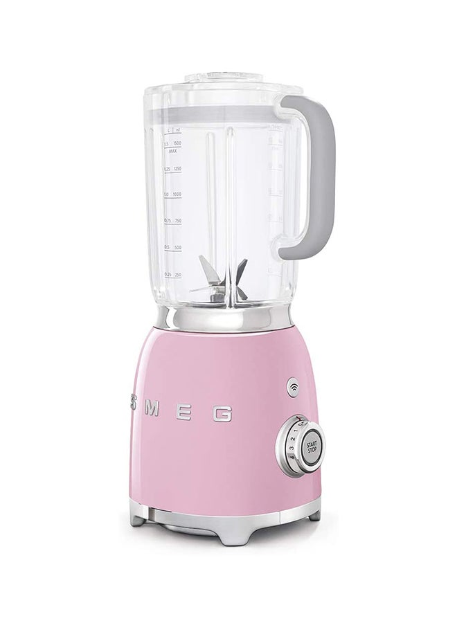 smeg 50's Retro Style Aesthetic Blender 1.5 L 800.0 W BLF01PKUK Pink  - Image 1