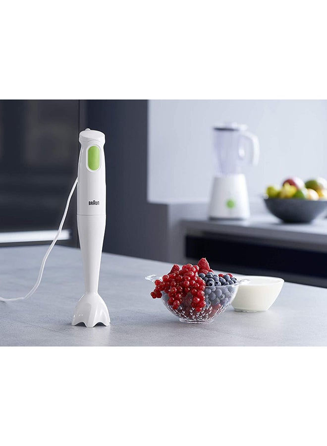 BRAUN - Plastic Hand Blender MQ10.000 White/Blue - Image 1