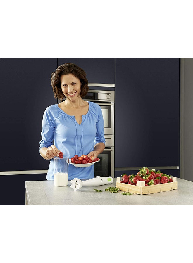 BRAUN - Plastic Hand Blender MQ10.000 White/Blue - Image 1