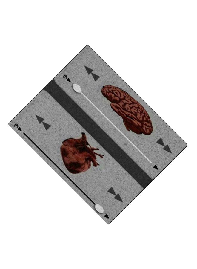 BP Printed Anti-Slip Gaming Mouse Pad Grey/Black/Red - Image 2