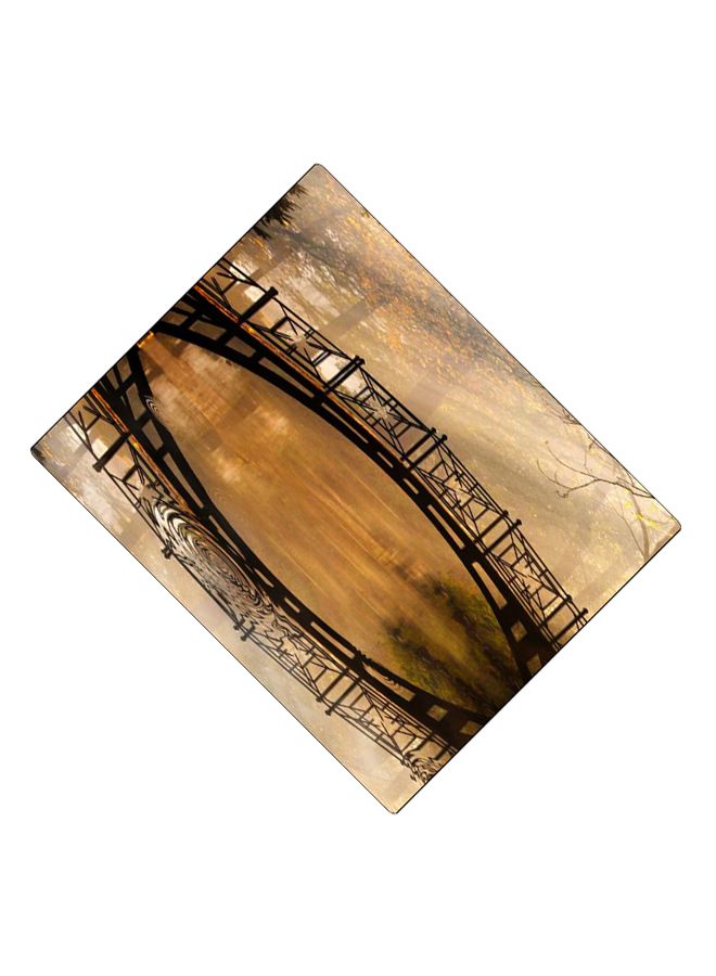 BP Printed Anti-Slip Gaming Mouse Pad Black/Brown - Image 2