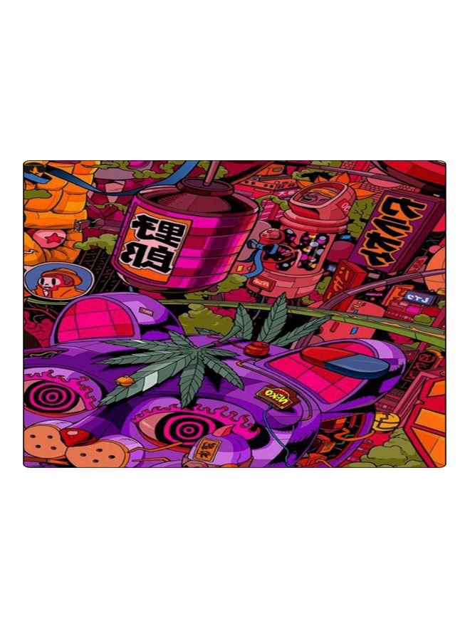 BP Printed Anti-Slip Gaming Mouse Pad Multicolour - Image 1
