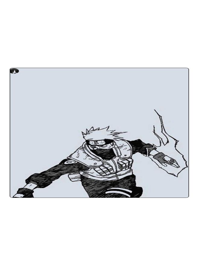 BP Printed Anti-Slip Gaming Mouse Pad White/Black - Image 1