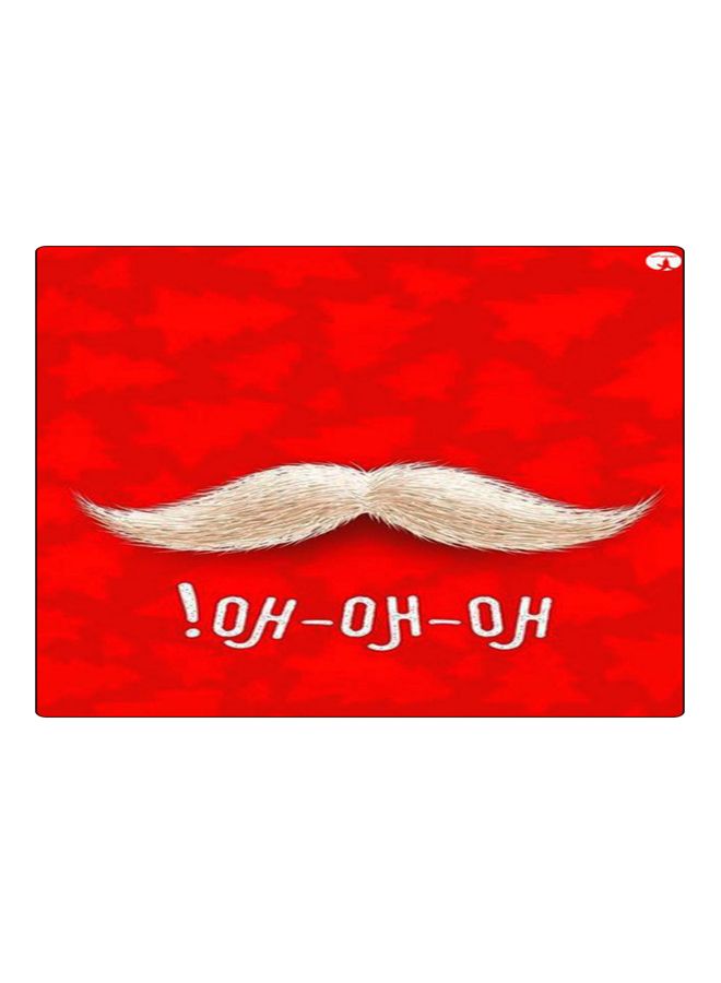 BP Printed Anti-Slip Gaming Mouse Pad Red/White  - Image 1