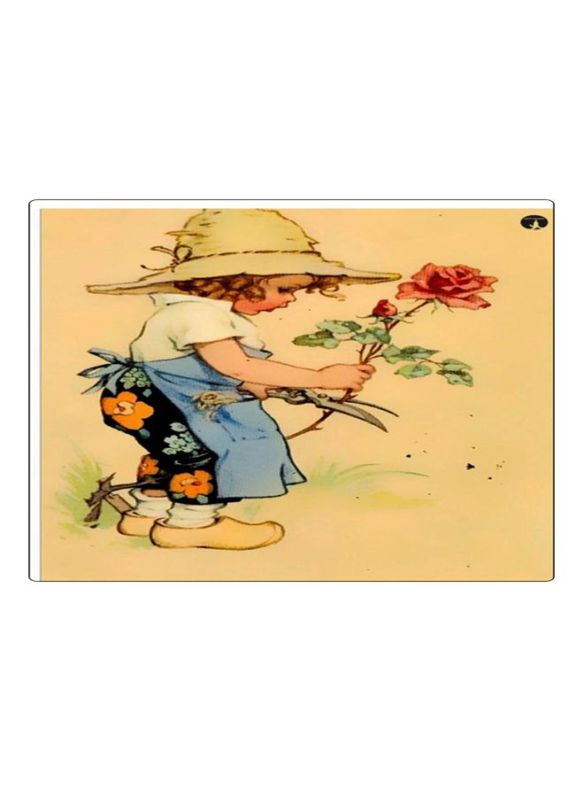 بي بي لوحة ماوس ألعاب بتصميم مضادة للانزلاق وبنمط مطبوع متعدد الألوان - Image 1