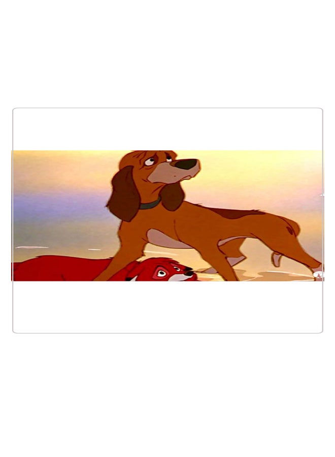 Printed Anti-Slip Gaming Mouse Pad Multicolour