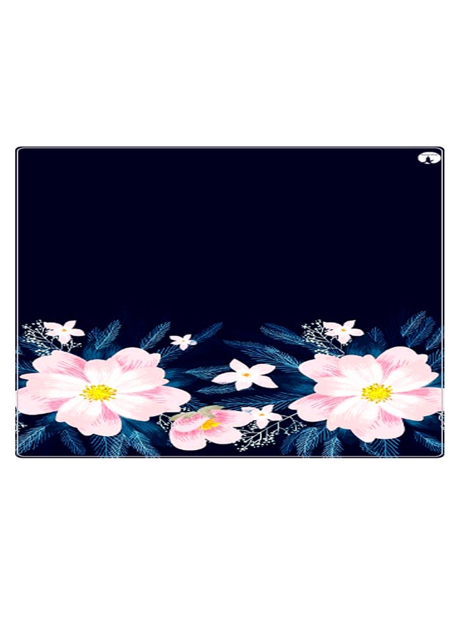 BP Printed Anti-Slip Gaming Mouse Pad Black/Pink/Blue