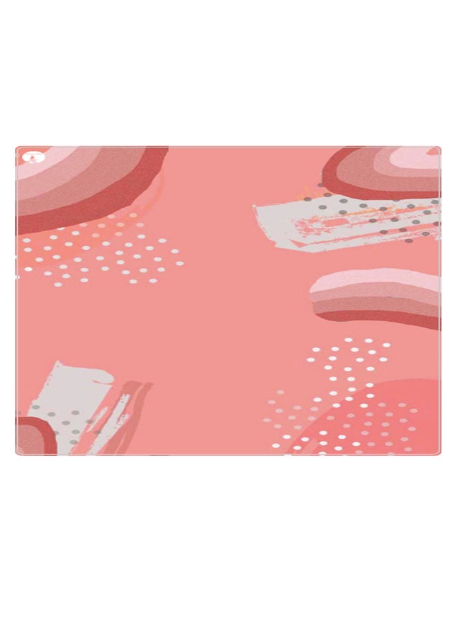 BP Printed Anti-Slip Gaming Mouse Pad Pink/Brown