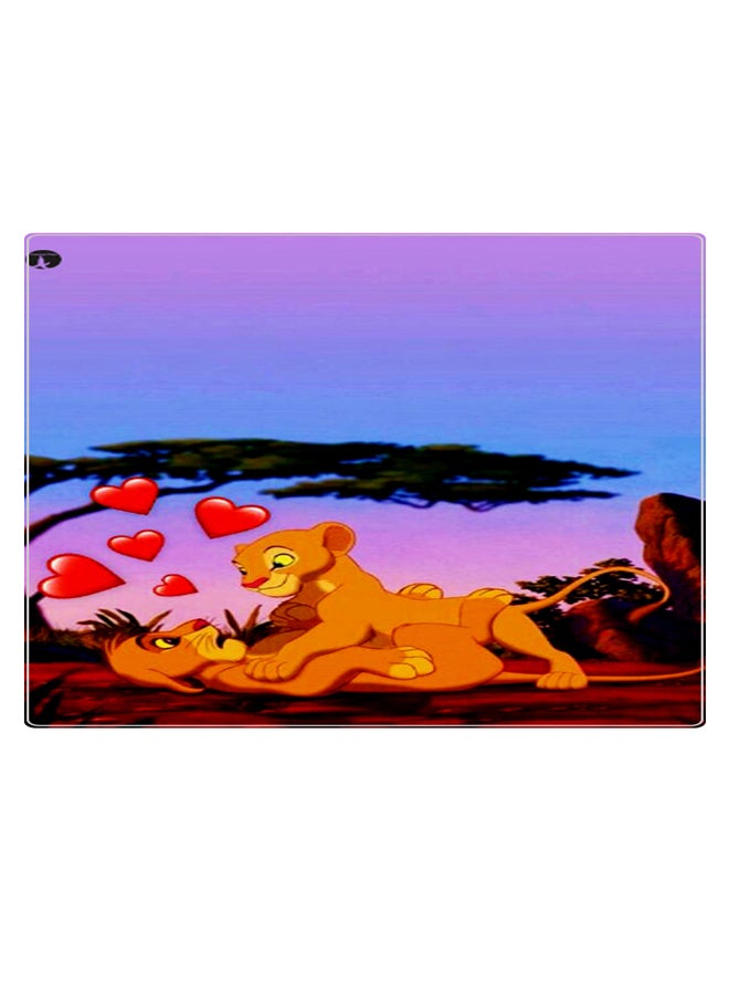 بي بي لوحة ماوس ألعاب بتصميم مضادة للانزلاق وبنمط مطبوع متعدد الألوان