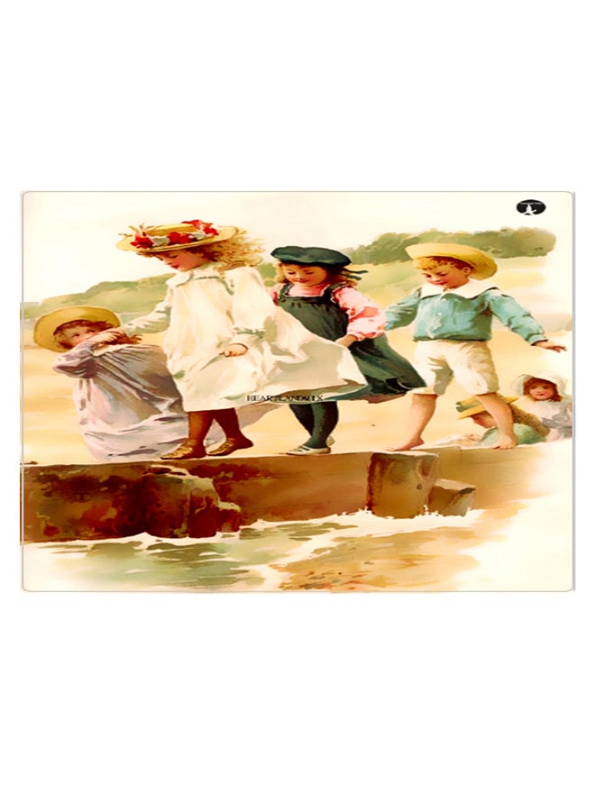 BP Printed Anti-Slip Gaming Mouse Pad Multicolour