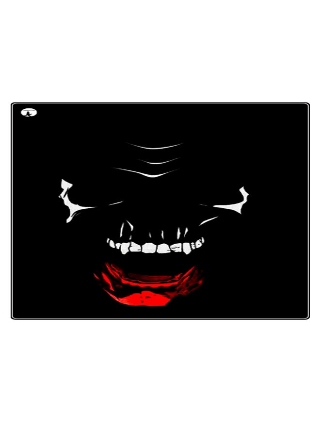 بي بي لوحة ماوس ألعاب بتصميم مضادة للانزلاق وبنمط مطبوع أسود / أبيض / أحمر