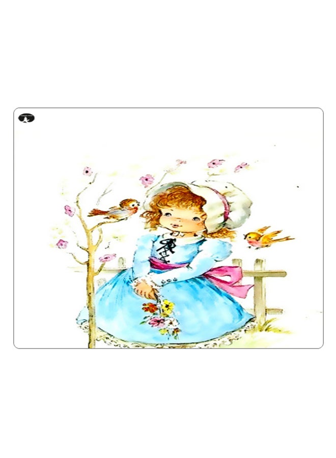 بي بي لوحة ماوس ألعاب بتصميم مضادة للانزلاق وبنمط مطبوع متعدد الألوان - Image 1