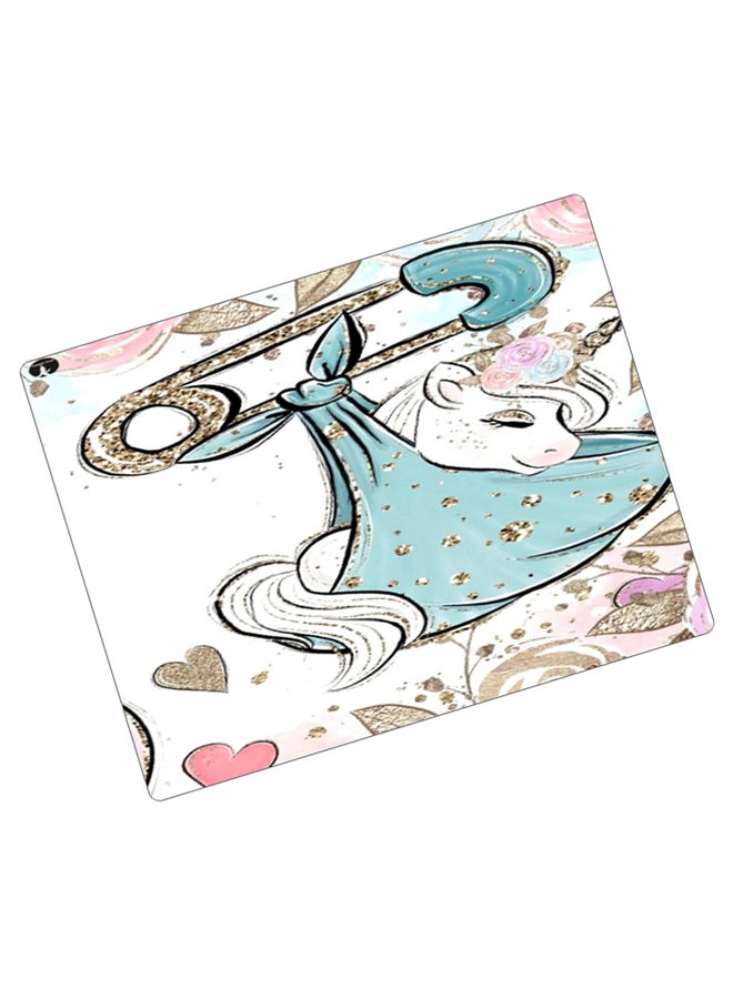 BP Printed Anti-Slip Gaming Mouse Pad Multicolour - Image 2