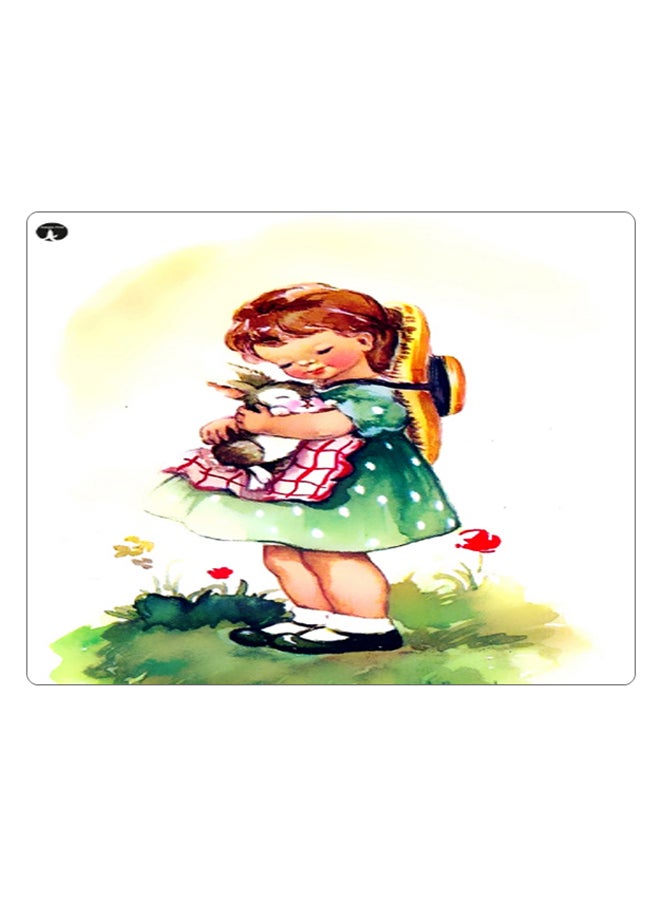 بي بي لوحة ماوس ألعاب بتصميم مضادة للانزلاق وبنمط مطبوع متعدد الألوان - Image 1