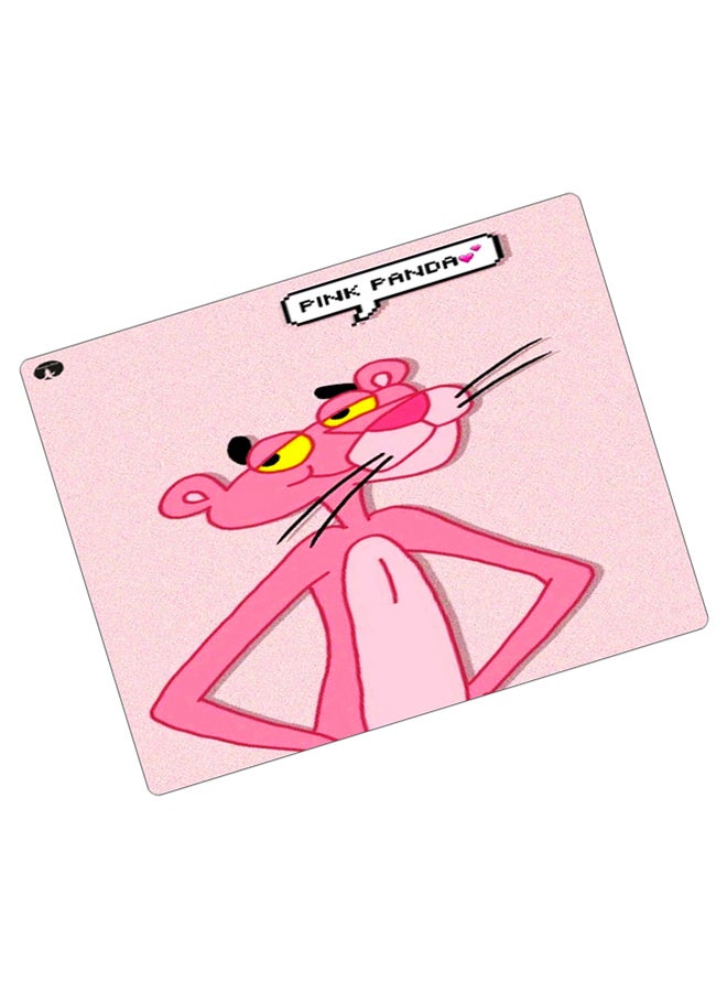 بي بي لوحة ماوس ألعاب بتصميم مضادة للانزلاق وبنمط مطبوع وردي/ أصفر/ أسود - Image 2