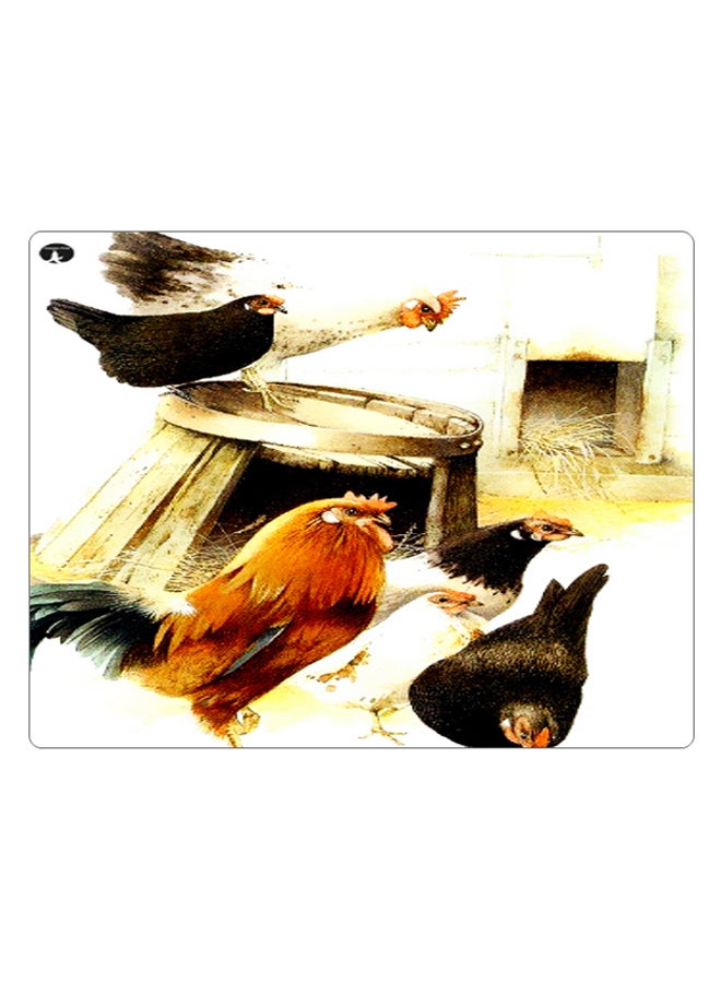 بي بي لوحة ماوس ألعاب بتصميم مضادة للانزلاق وبنمط مطبوع متعدد الألوان - Image 1