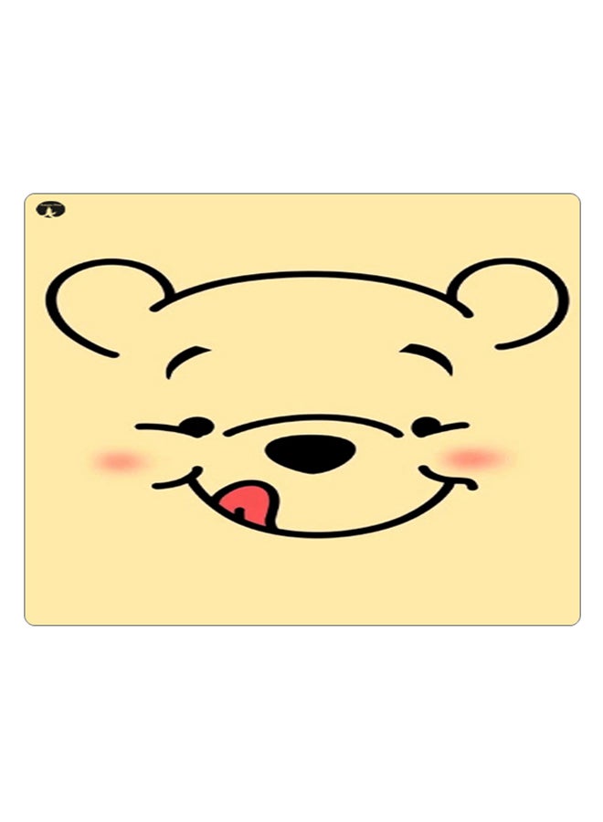 BP Printed Anti-Slip Gaming Mouse Pad Cream/Black - Image 1