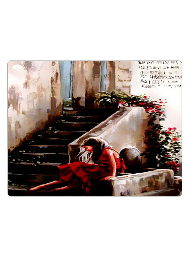 BP Printed Anti-Slip Gaming Mouse Pad Multicolour - Image 1