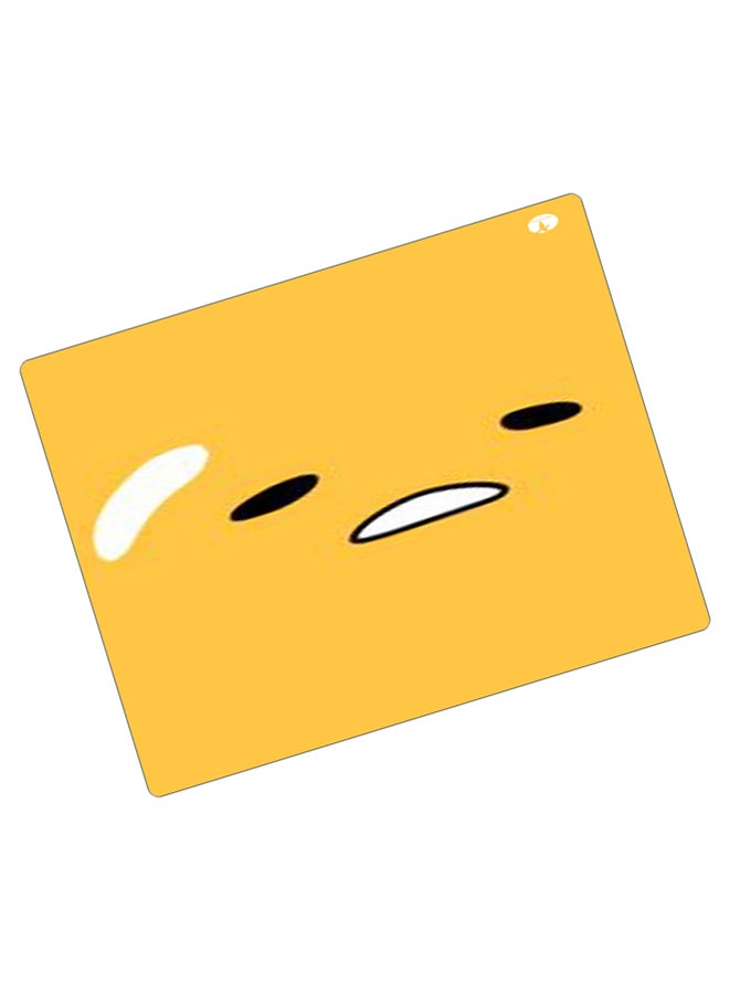 BP Printed Anti-Slip Gaming Mouse Pad Yellow/White/Black - Image 2