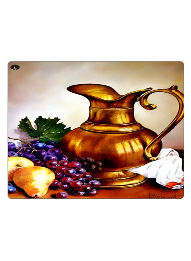 BP Printed Anti-Slip Gaming Mouse Pad Multicolour - Image 1