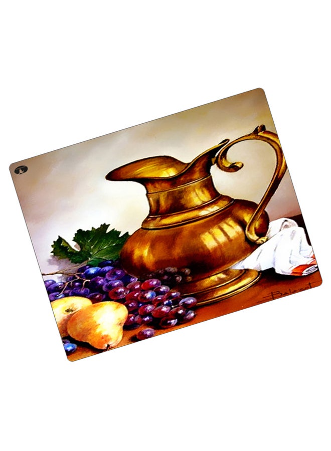 BP Printed Anti-Slip Gaming Mouse Pad Multicolour - Image 2