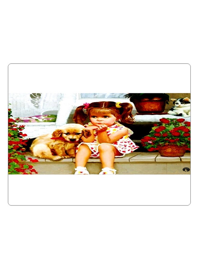 BP Printed Anti-Slip Gaming Mouse Pad Multicolour - Image 1