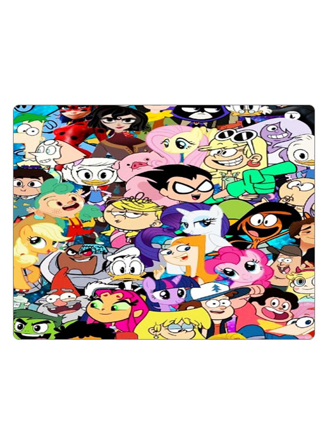 BP Printed Anti-Slip Gaming Mouse Pad Multicolour - Image 1