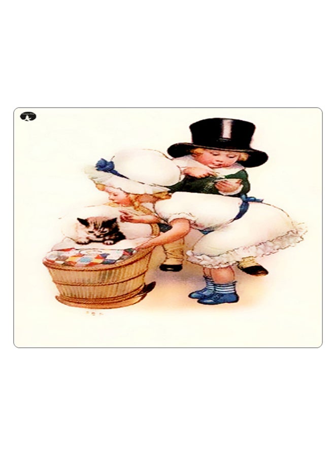 BP Printed Anti-Slip Gaming Mouse Pad Multicolour - Image 1