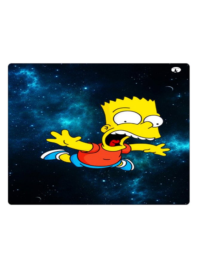 BP Printed Anti-Slip Gaming Mouse Pad Multicolour - Image 1