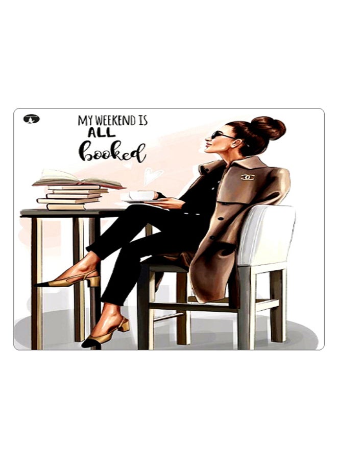 BP Printed Anti-Slip Gaming Mouse Pad Multicolour - Image 1