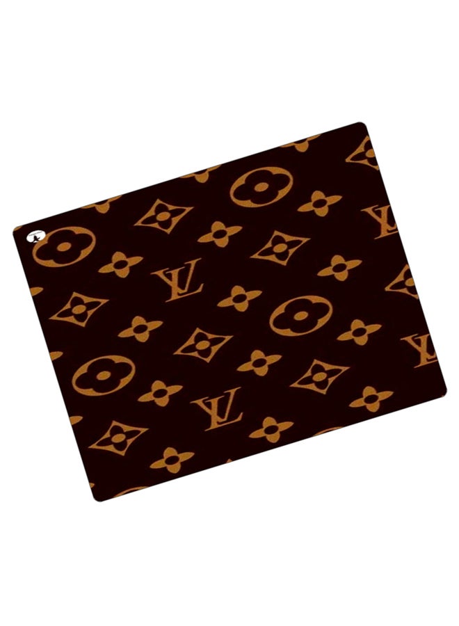 BP Printed Anti-Slip Gaming Mouse Pad Brown/Beige - Image 2