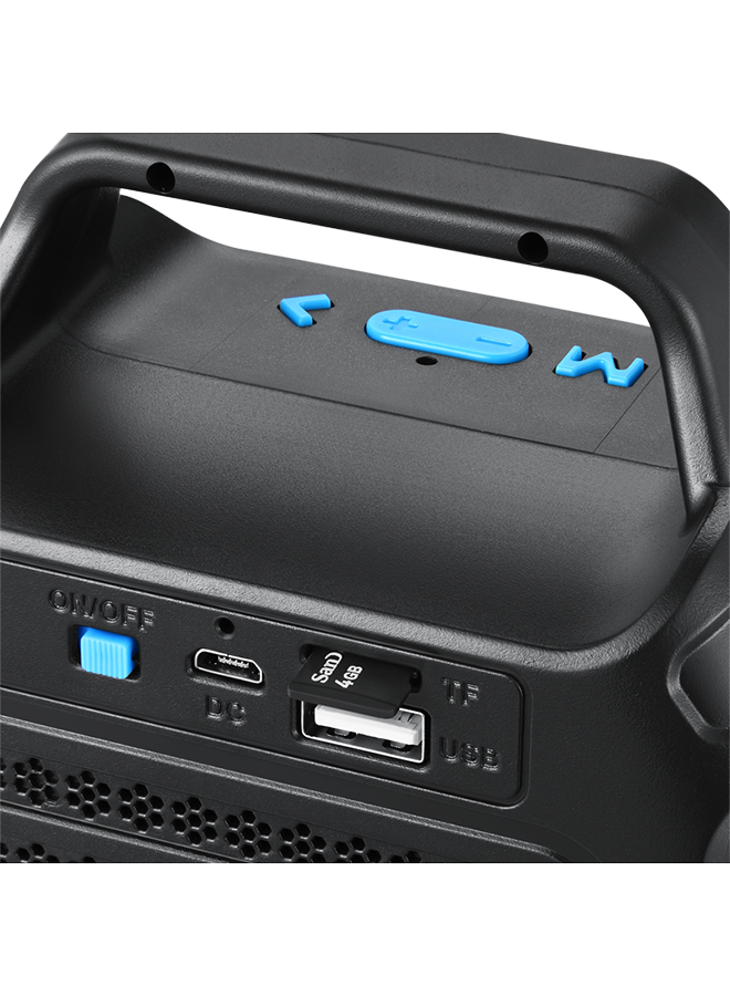 Zoook - Rocker Thunder X Bluetooth Speaker Black/Red - Image 1