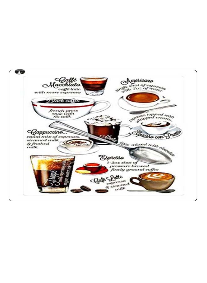 BP Printed Anti-Slip Gaming Mouse Pad Multicolour - Image 1
