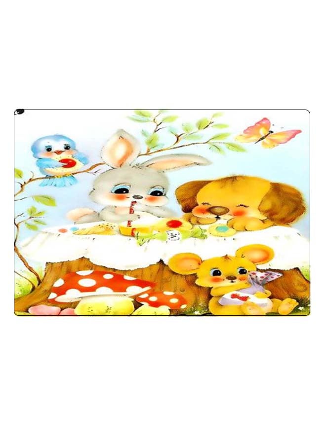 بي بي لوحة ماوس ألعاب بتصميم مضادة للانزلاق وبنمط مطبوع متعدد الألوان - Image 1