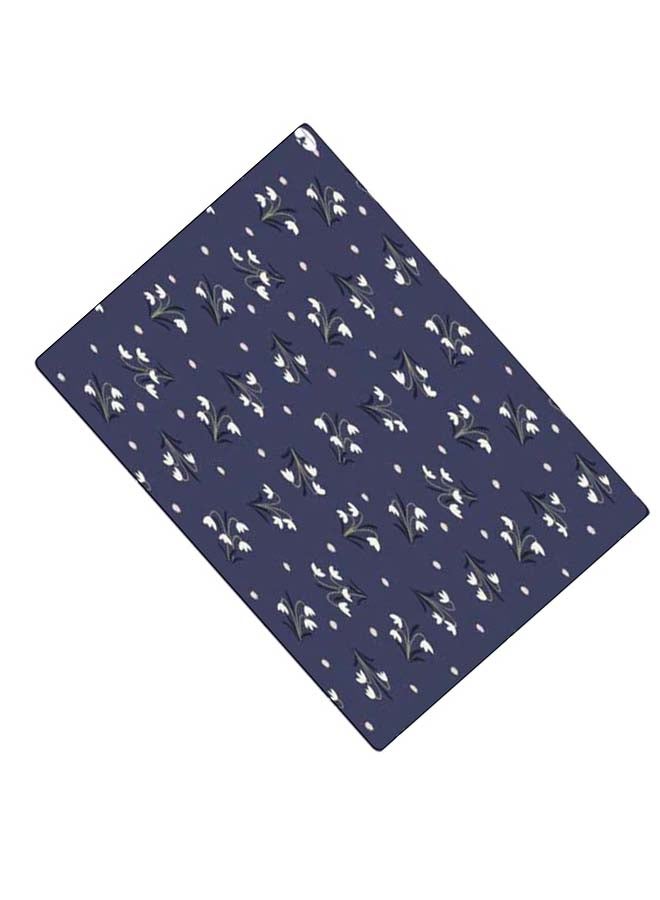 بي بي لوحة ماوس ألعاب بتصميم مضادة للانزلاق وبنمط مطبوع أزرق/أبيض/رمادي - Image 2