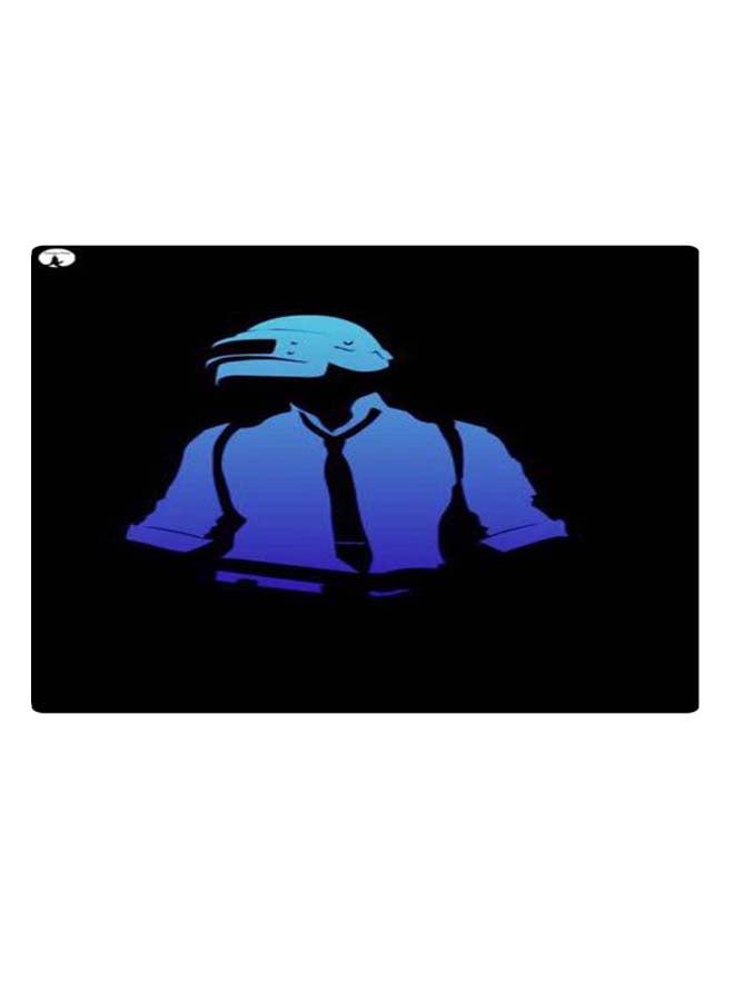 BP Printed Anti-Slip Gaming Mouse Pad Black/Blue - Image 1