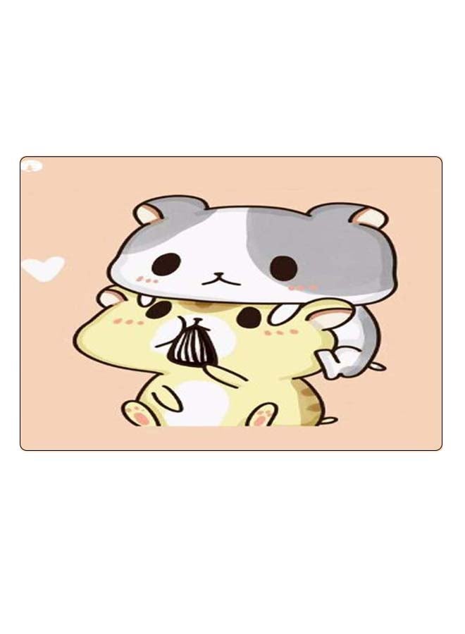 بي بي لوحة ماوس ألعاب بتصميم مضادة للانزلاق وبنمط مطبوع متعدد الألوان - Image 1