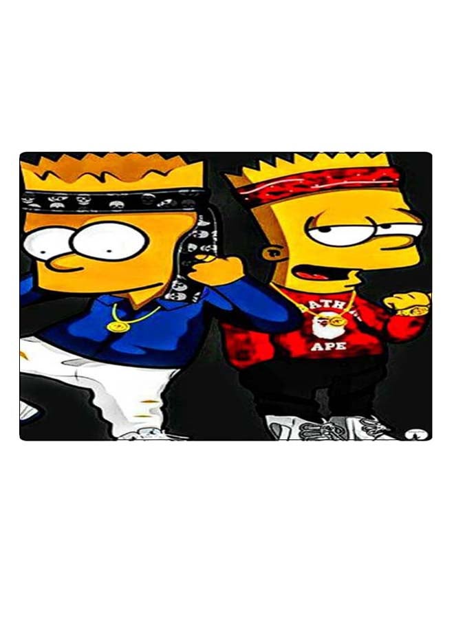 BP Printed Anti-Slip Gaming Mouse Pad Multicolour - Image 1
