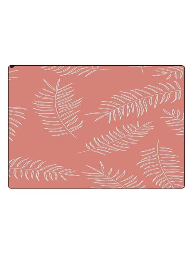 BP Printed Anti-Slip Gaming Mouse Pad Peach/White  - Image 1